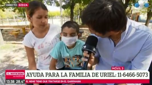 La familia que dejó todo en Corrientes por el tratamiento de su hijo Uriel