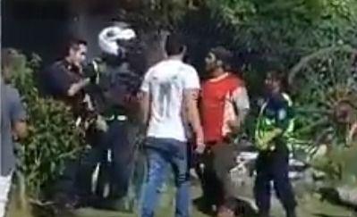 Emboscaron y golpearon a policías en Tandil