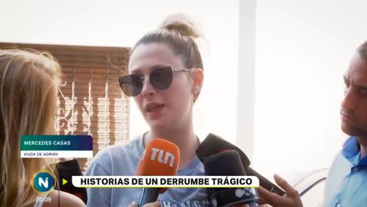 La esposa del hombre que murió en el derrumbe en San Cristóbal: “Quiero que se haga justicia"