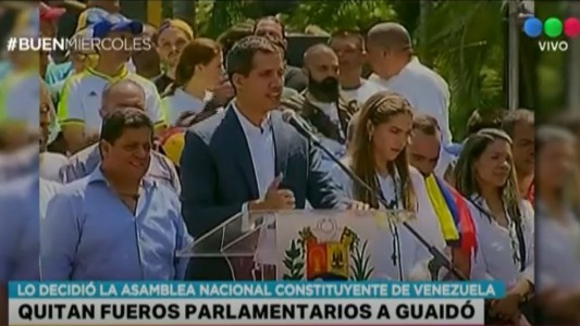 La Asamblea Constituyente venezolana autorizó juicio penal contra Guaidó