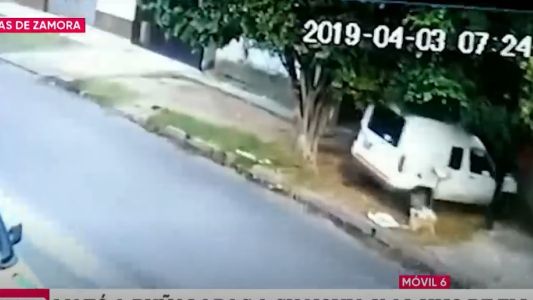 Mató a su pareja y al hijo: chocó al escapar y está internado
