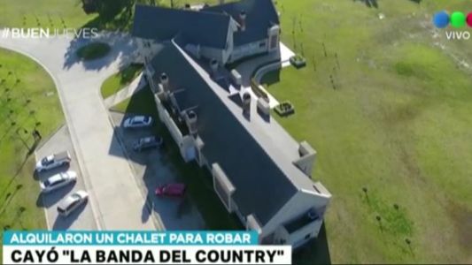 Cayó "la banda del country": alquilaban una casa para robar a los vecinos