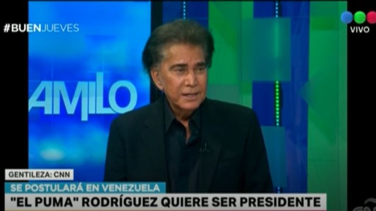 "El Puma" Rodríguez quiere ser presidente de Venezuela