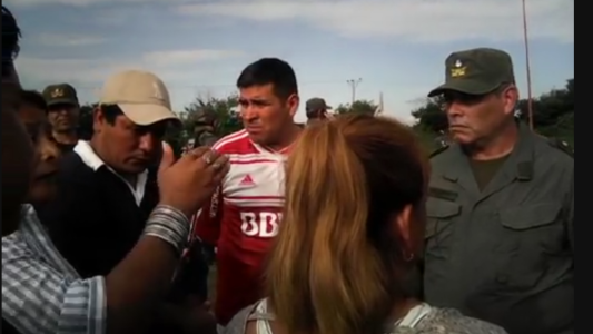 Tensión por corte de ruta de bagayeros