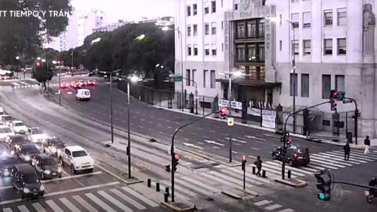 Levantaron el acampe en la 9 de Julio