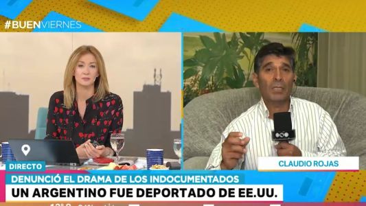 Argentino participó en un documental sobre indocumentados y lo deportaron de EE.UU.