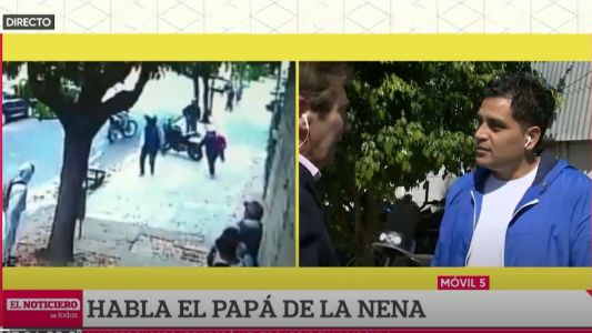 "Son asesinos": llegaba con su hija al colegio y los balearon motochorros