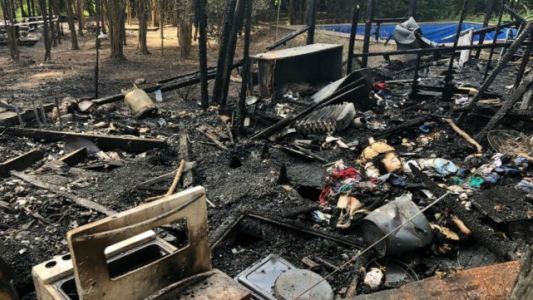 Murió un nene de cinco años al incendiarse un complejo de cabañas en Santa Fe