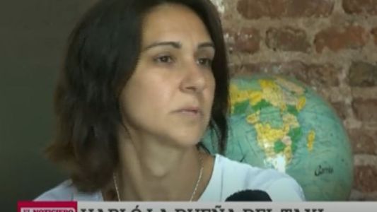 Según la dueña del taxi, el chofer niega lo ocurrido