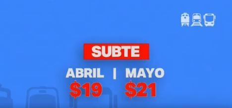 Desde hoy, el subte a $19