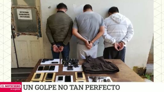 Por una mujer despechada, cae la banda de los encapuchados que robó un banco