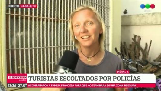 Una familia de ciclistas franceses se perdió por error del GPS y casi terminan en Bajo Flores