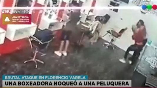 Una boxeadora noqueó a una peluquera en Florencio Varela