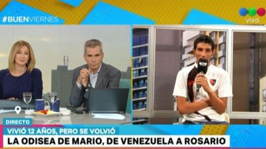 La odisea de un rosarino para salir de Venezuela