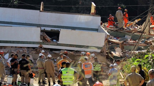 Trágico derrumbe en Río de Janeiro: al menos dos muertos