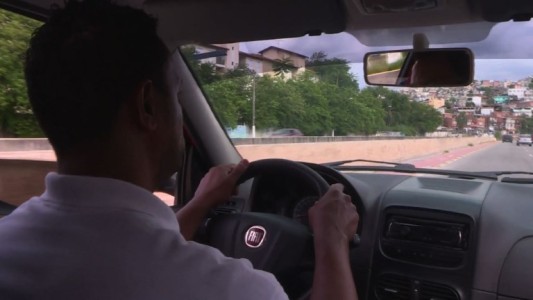 Jaubra, el "uber" de las zonas pobres de San Pablo