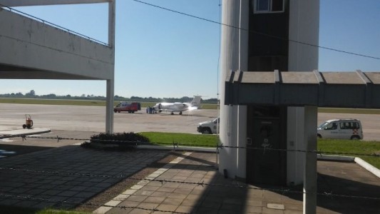 Trasladaron a Sergio Denis a Buenos Aires en un avión sanitario