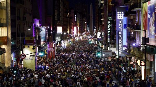 Inauguraron la nueva avenida Corrientes