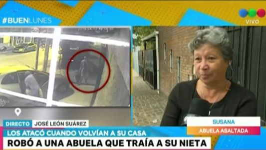 Intentó robarle el auto a una abuela que bajaba con su pequeña nieta