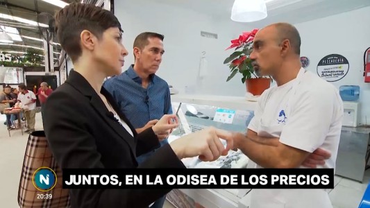Cristina y Rodolfo, juntos en la odisea de los precios
