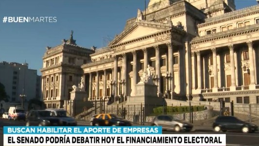 El Senado podría debatir hoy el financiamiento electoral