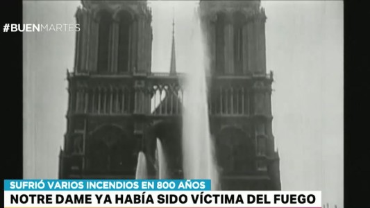 Notre Dame ya había sido víctima del fuego