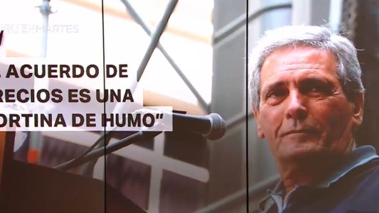 Acuña criticó el acuerdo de precios