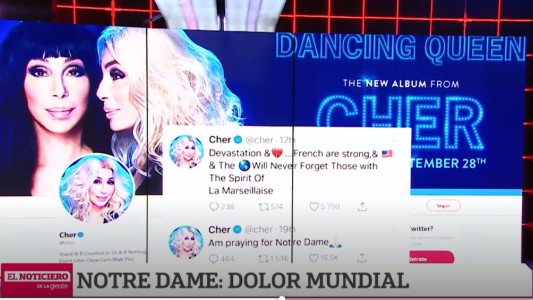 Repercusiones en redes sociales por el incendio en Notre Dame