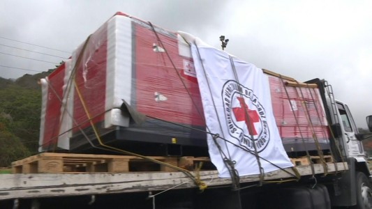 Venezuela comenzó a recibir ayuda humanitaria de Cruz Roja