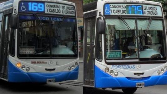 Paro de las líneas 169 y 175: le dispararon en la mano a un chofer