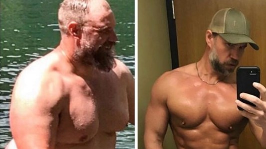 El secreto del hombre que bajó 40 kilos en cinco meses