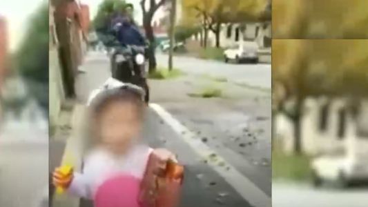 Infelices Pascuas: salió a festejar con su nena y las atacaron motochorros