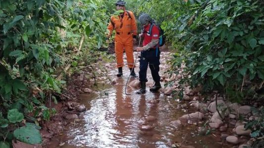 Jujuy: continúa la búsqueda de la joven desaparecida en la corriente de un canal aliviador