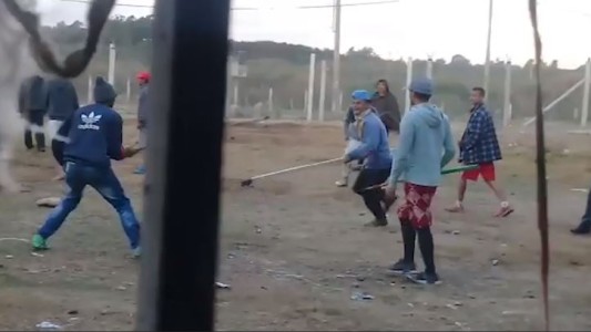 Así se pelean los presos dentro de una cárcel en Uruguay