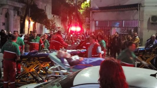 Voraz incendio en un edificio de Caballito: 47 personas tuvieron que ser asistidas