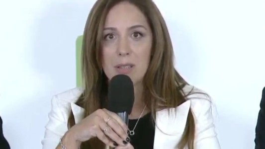 María Eugenia Vidal anunció medidas económicas para alivianar la crisis económica