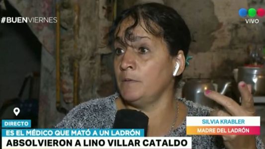 La madre del ladrón muerto negó haber amenazado al médico absuelto