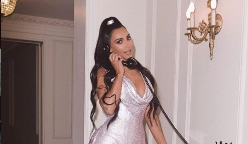 La foto viral de Kim Kardashian disfrazada de su Power Ranger favorita