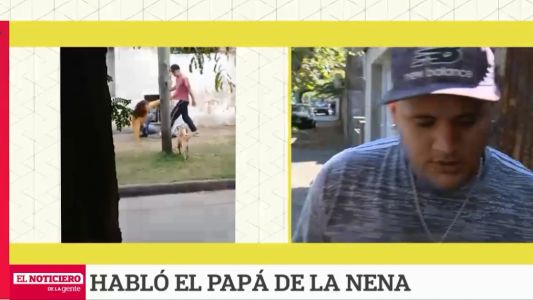 Su pareja le dio una brutal paliza con su hija en brazos: habló el padre de la nena