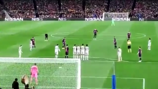 Impresionante: así se vio el gol de Messi desde la tribuna