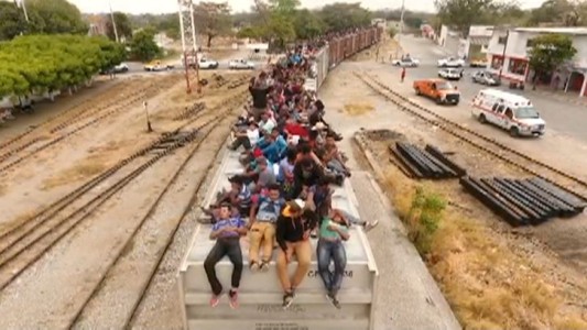 "La bestia", el tren hacia una vida mejor