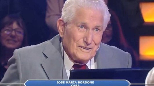 José, el participante más longevo, demostró sus conocimientos en “¿Quién quiere ser millonario?”