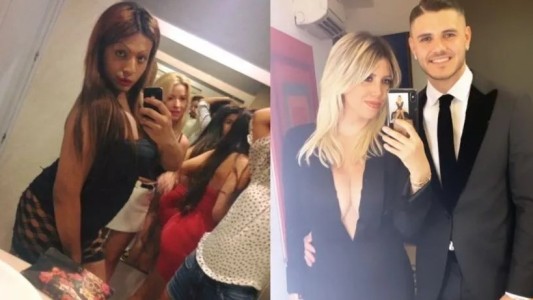 Una joven trans reveló que fue amante de Icardi y que Wanda Nara la amenazó