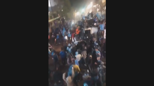 Frenazo en medio de los festejos: dos futbolistas hospitalizados