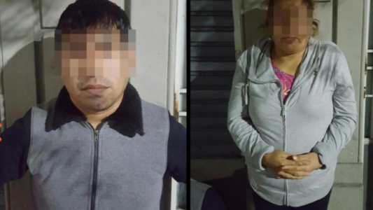 Cayó pareja de "dealers" peruanos que usaba a su hijo discapacitado para vender drogas
