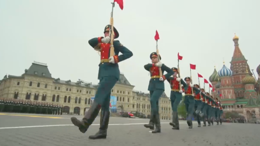 Impresionante desfile miliar ruso