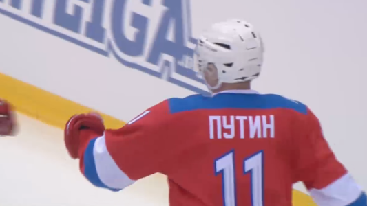 ¡Qué goleador! Ocho goles de Putin en un amistoso