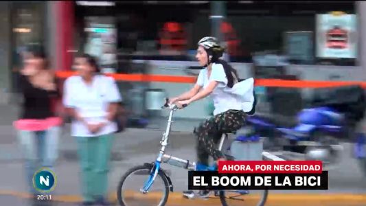 El boom de la bicicleta, por necesidad