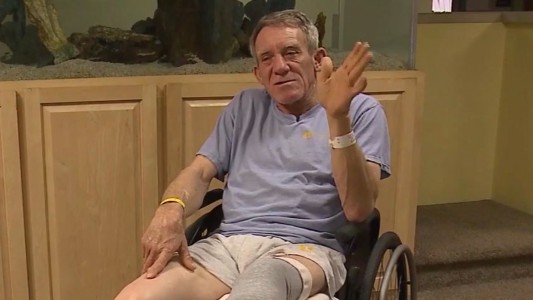 Agricultor se amputó la pierna con un cuchillo al quedar atrapado en una máquina