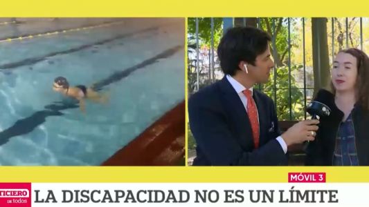 Para Daniela la discapacidad no es un límite